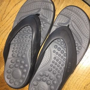 Crocs flip flops